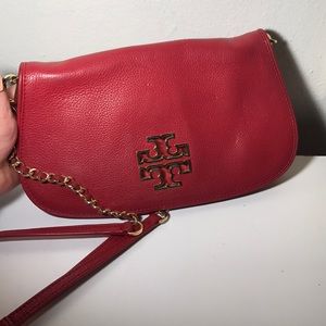 AUTHENTIC ❤️Tory Burch Red Cross body